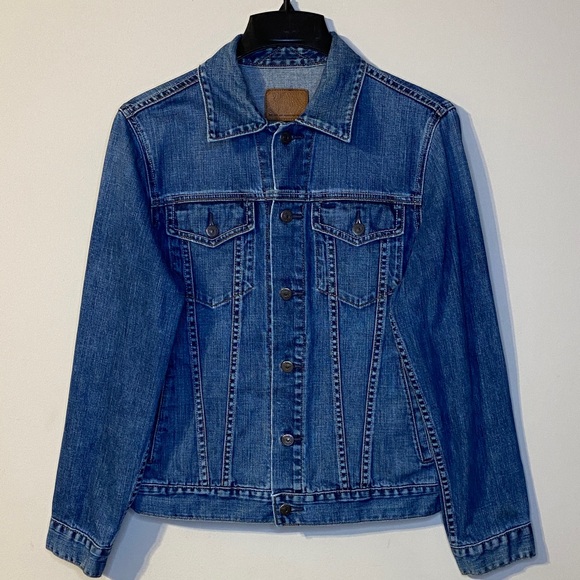 Vintage Gap San Francisco Classic Blue Denim Jacket Size S - Picture 2 of 9